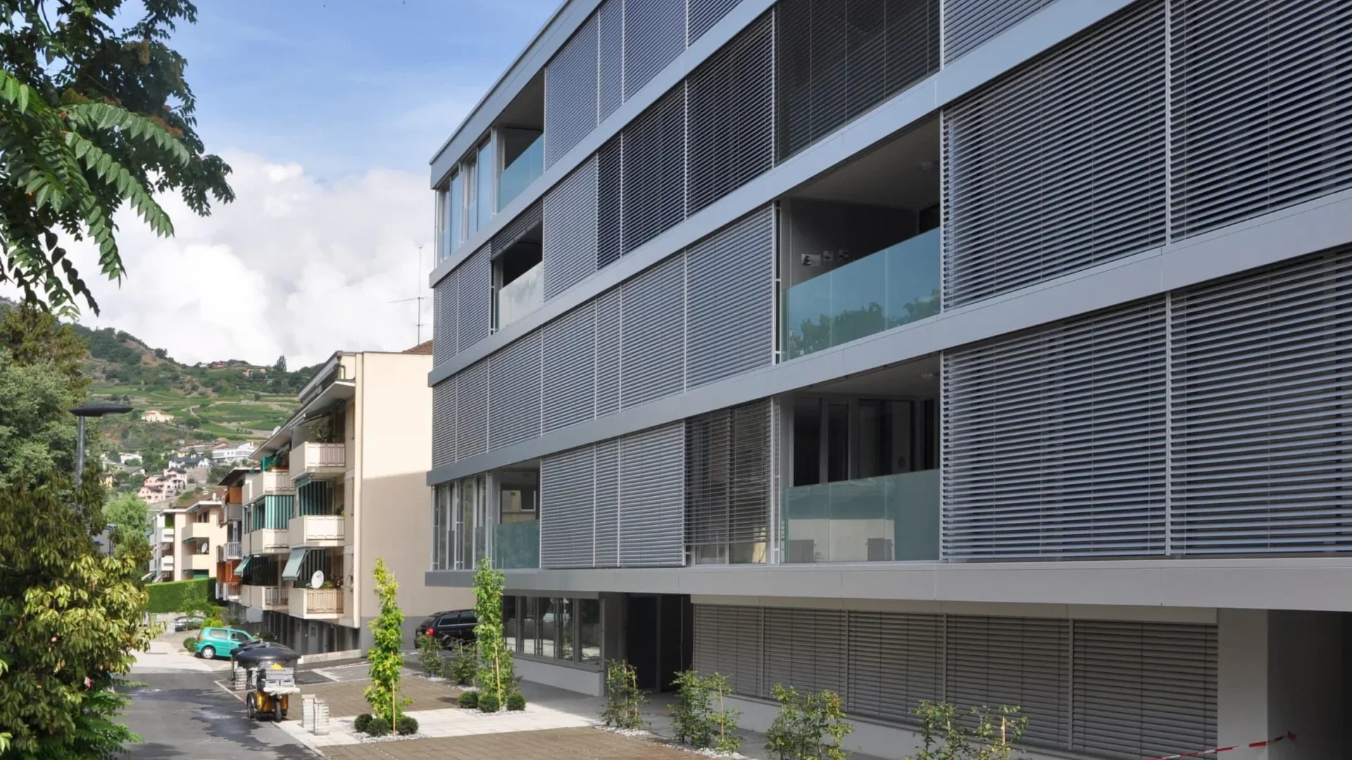 Villa ECGC extérieur-immeuble-sion