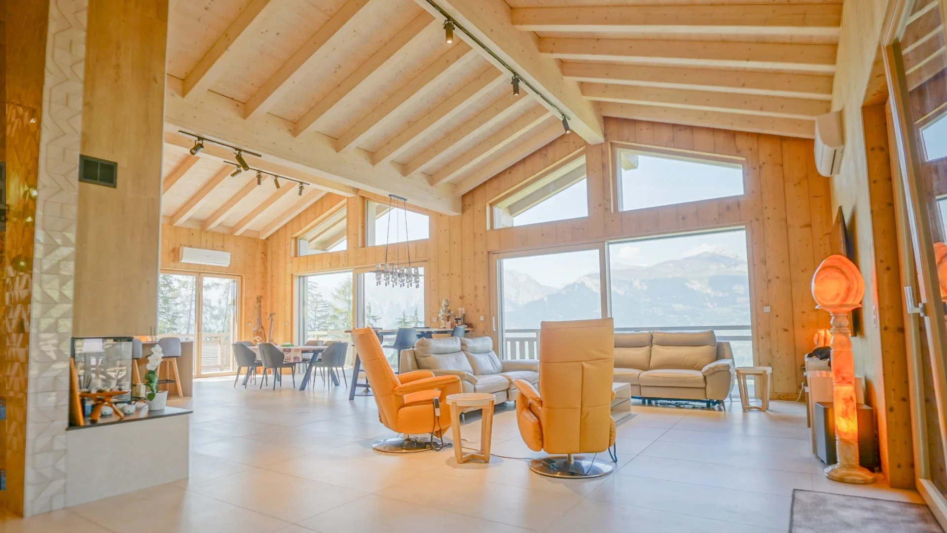 chalet-construction-séjour