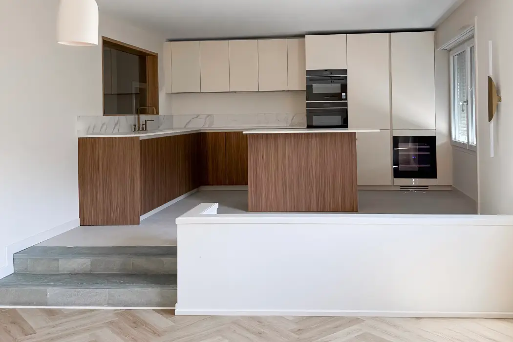 appartement renovation sion cuisine