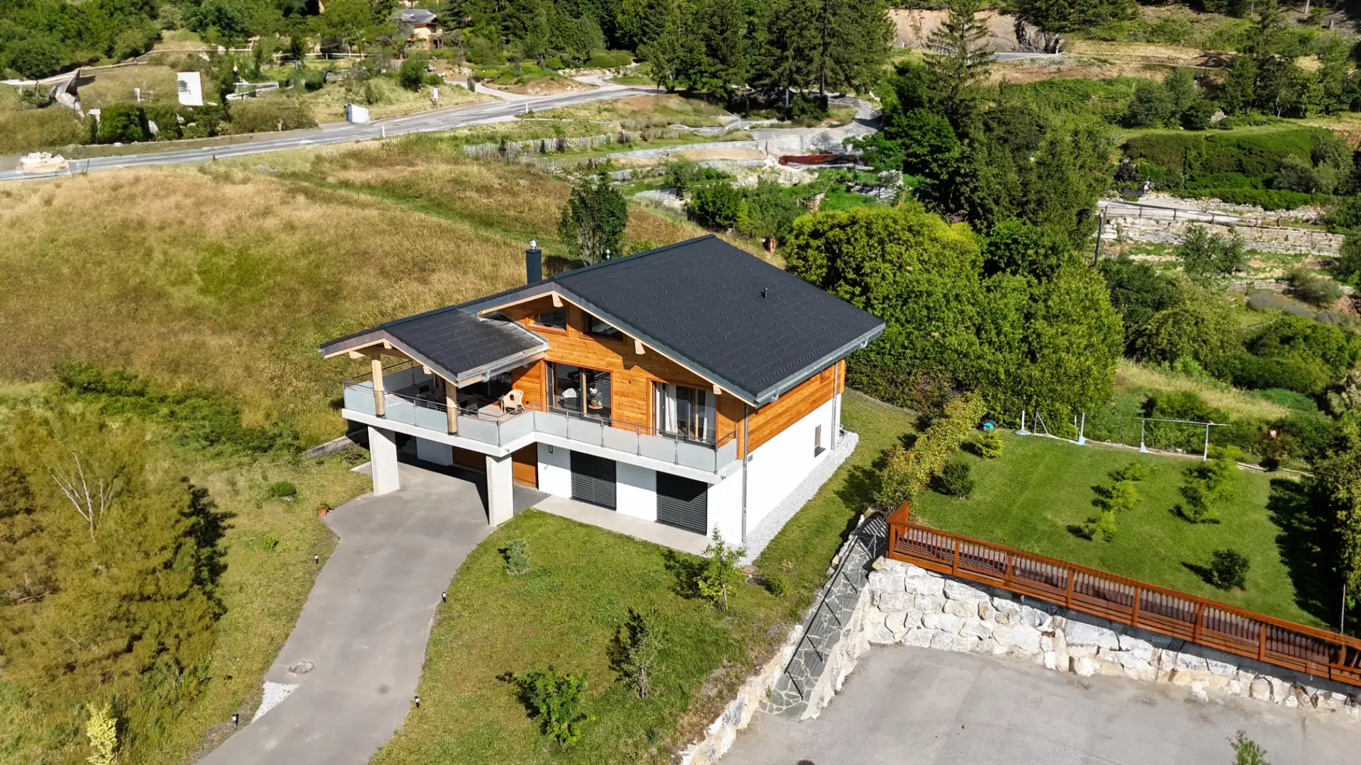 chalet materieux qualite valais