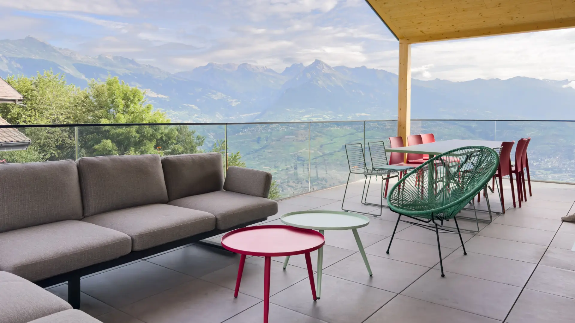 terrasse basse nendaz