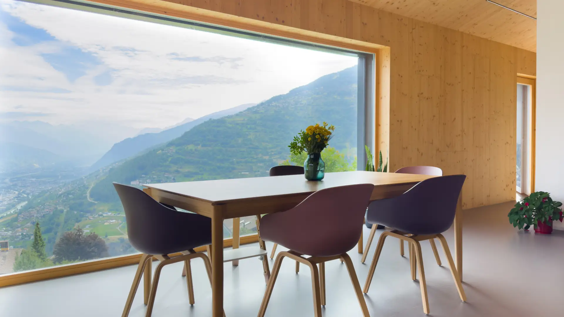 villa vue plaine valais
