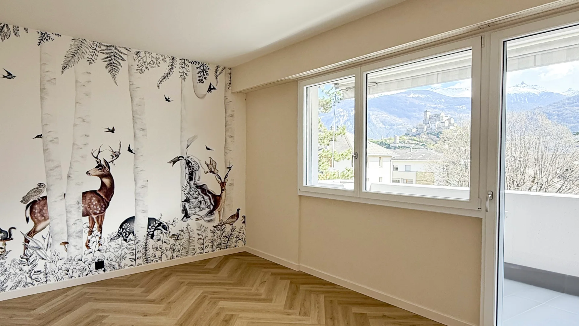 Villa ECGC chambre5neuve-rénovation-sion
