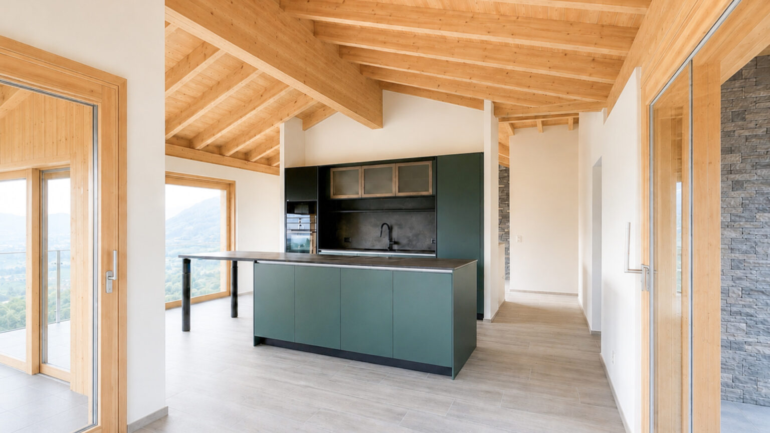 Appartement AGS nendaz-salle à manger-villa